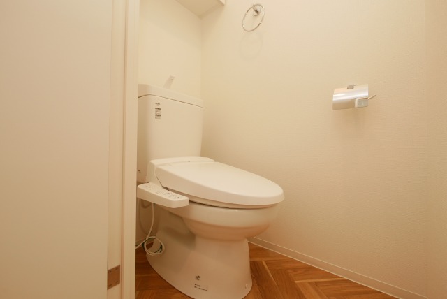 トイレ　ゆったりとした空間のトイレです