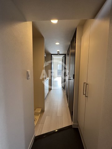玄関　プレデコート北田辺　玄関