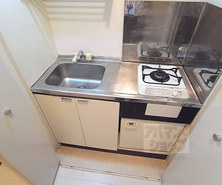 キッチン　ガス１口コンロ