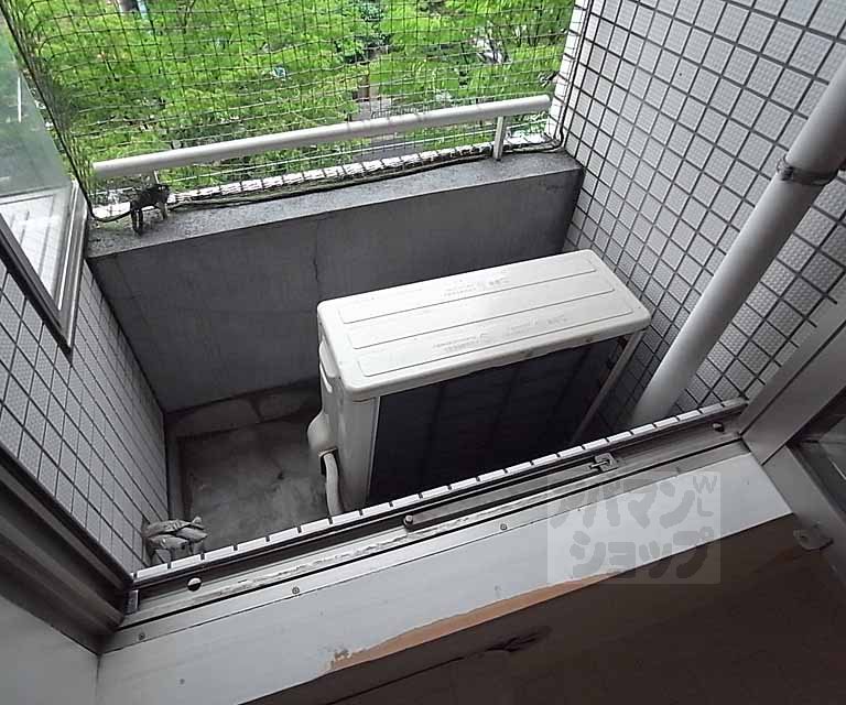 バルコニー　北山通り沿いです