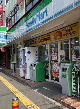 コンビニ　ファミリーマート 山中屋高津駅前店（コンビニ）まで395m