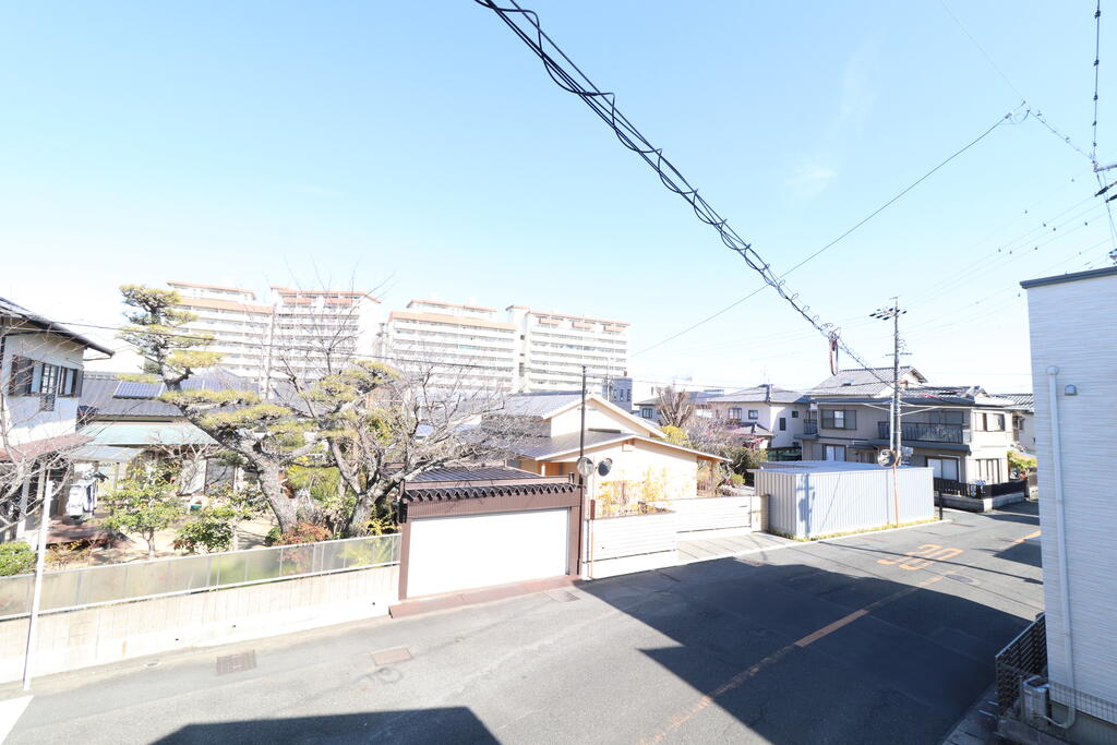 眺望　有明高層団地の近くです。