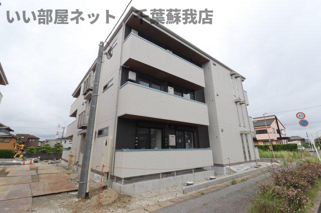 建物外観　先行申込受付中！完成が楽しみですね！