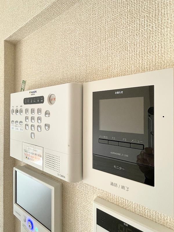 セキュリティ　ホームセキュリティ・室内インターホン（モニター付き）