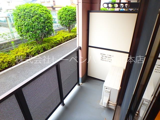バルコニー　同物件別部屋参考写真です