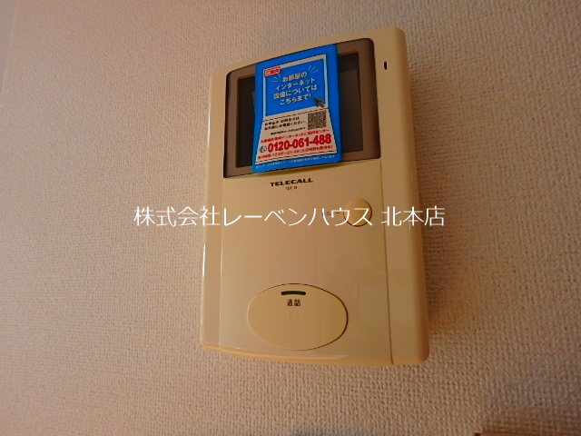 セキュリティ　同物件別部屋参考写真です