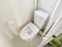 トイレ　トイレはウォシュレット機能付きで、快適にお過ごしいただけます