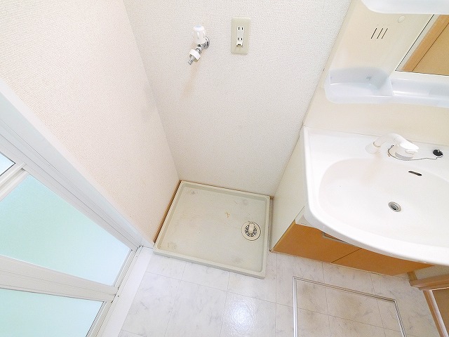 その他設備　洗濯機置き場です
