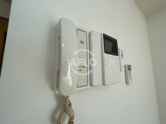 セキュリティ　ミア・カーサあわざ　テレビ付きモニターホン