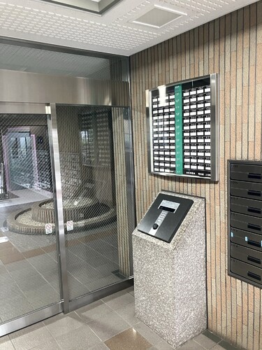 セキュリティ　オートロック※2026年8月の写真
