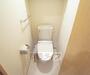 トイレ　清潔感のあるトイレです。