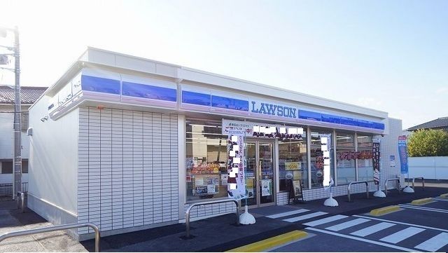 コンビニ　ローソン みどり阿左美沼東店（コンビニ）まで450m