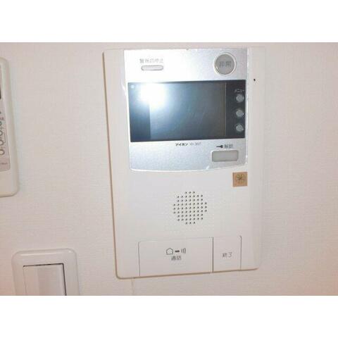 セキュリティ　モニター付きインターホンです
