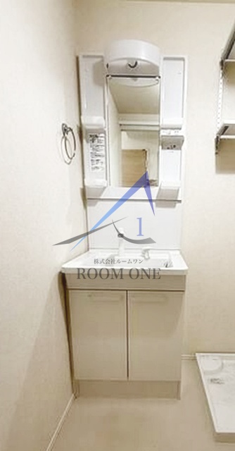 洗面設備　洗面台です。