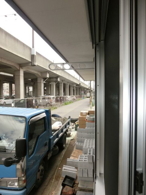 バルコニー　洗濯物もしっかり干せますね