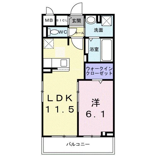 クラリエートIIの間取り写真