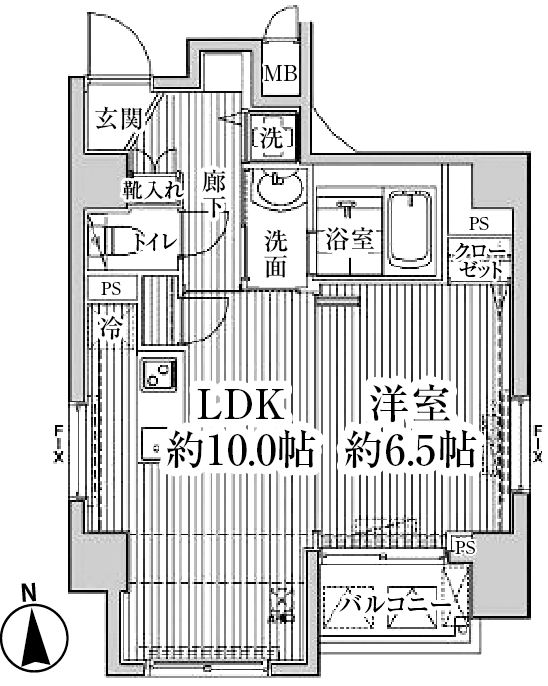 HF東中野レジデンスの間取り写真