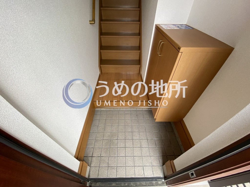 西鉄甘木線 北野駅 徒歩14分 2階建 築21年の玄関写真