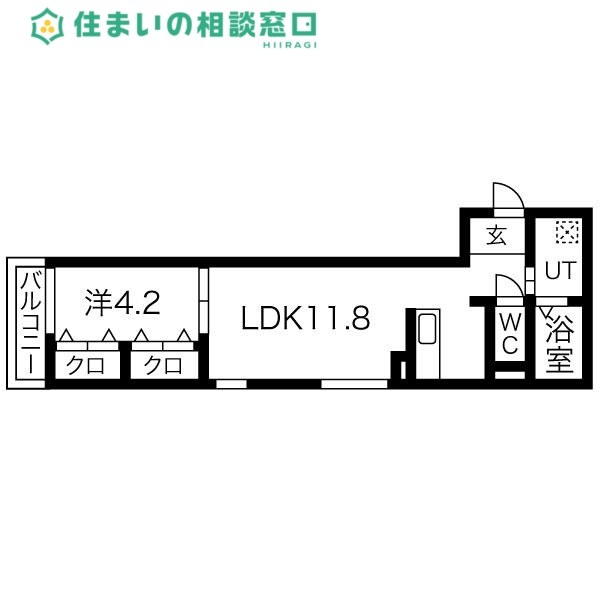 名鉄名古屋本線 東岡崎駅 徒歩14分 4階建 築9年の間取り写真