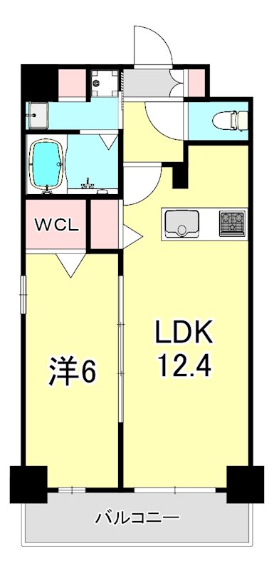 ORIENTAL FLATS KOBEの間取り写真