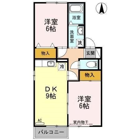 フォーラム ワーゴIIの間取り写真