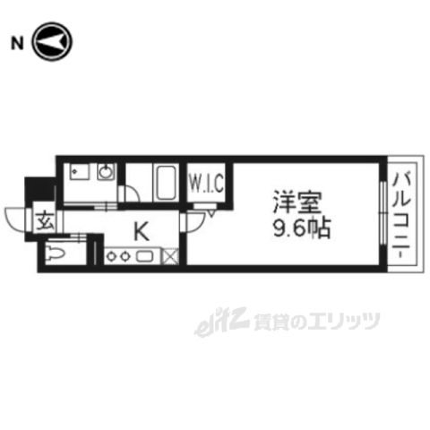 ソレイユ本願寺の間取り写真
