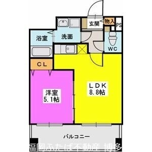 ラヴィ ヌーヴォの間取り写真