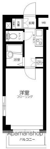 東京メトロ丸ノ内線 新中野駅 徒歩5分 5階建 築25年の間取り写真