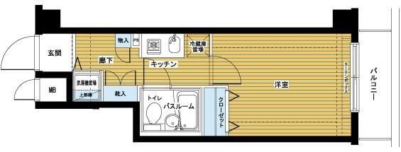 フェニックス日本橋兜町壱番館の間取り写真