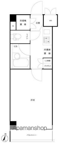 ルーブル武蔵小杉弐番館の間取り写真