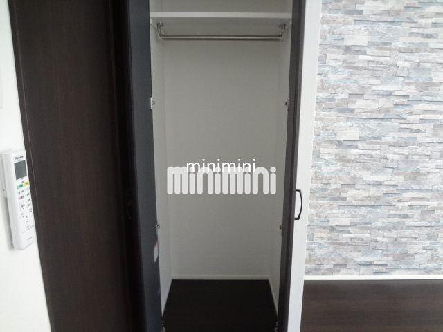 収納　クローゼットタイプの収納です