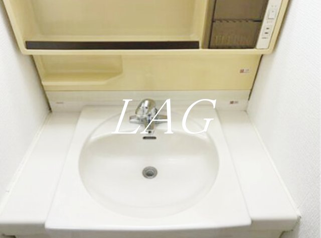 洗面設備　洗面台です。