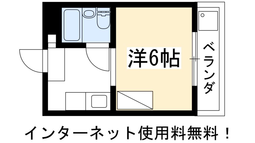 コーポよねだの間取り写真