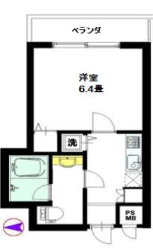 エクセリア大山の間取り写真