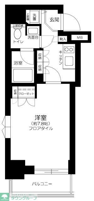 プレスタイル住吉の間取り写真