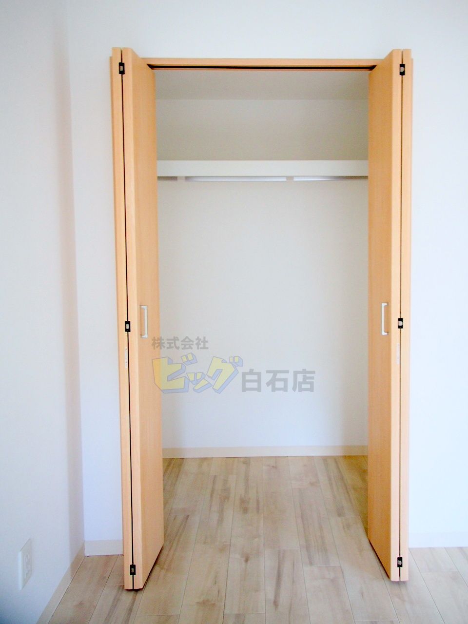 収納　各部屋にクローゼット付きです♪