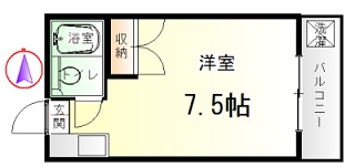 メゾンエースの間取り