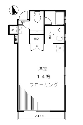 麻布イーストコートの間取り