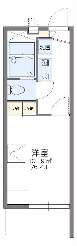 レオパレスグリーンヒルズの間取り