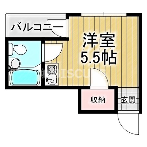 堺市堺区神南辺町のマンションの間取り