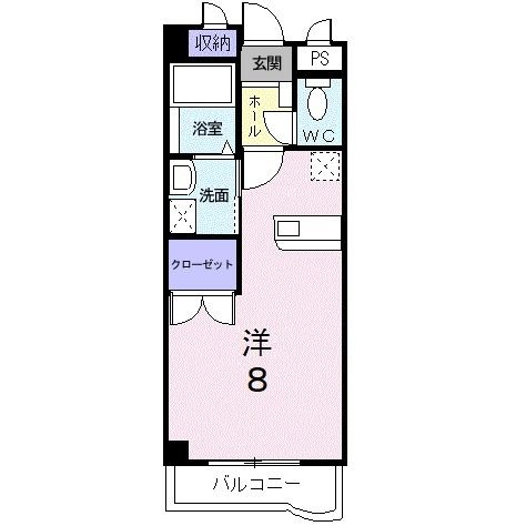 【アヴァンシアＭの間取り】