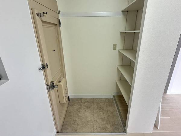 玄関　ビレッジハウスの同一物件・同一タイプの間取りの写真です