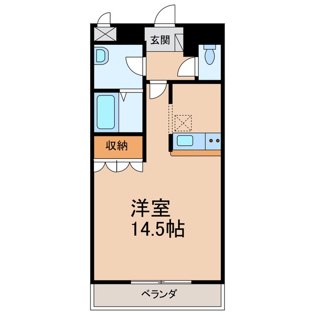 ヴェニール紀ノ川の間取り