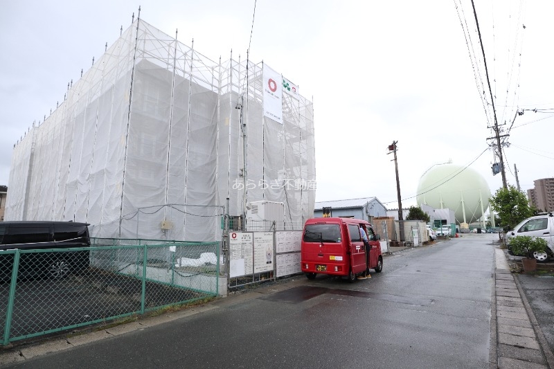 【浜松市中央区上西町のアパートのキッチン】