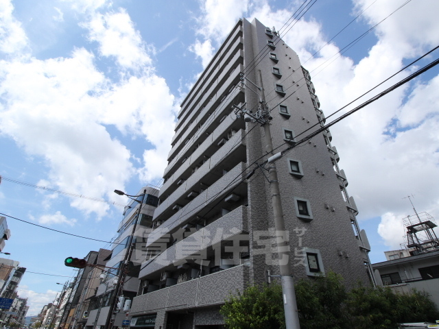 京都市下京区飴屋町のマンションの建物外観