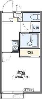 レオパレスJ　BOX　IVの間取り