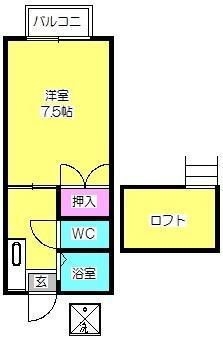 アートイン　　ジュエルの間取り