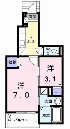 【アステール　ＡＯ　Iの間取り】