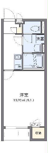 クレイノニュースズクラの間取り