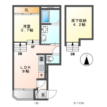 アレイア本陣の間取り